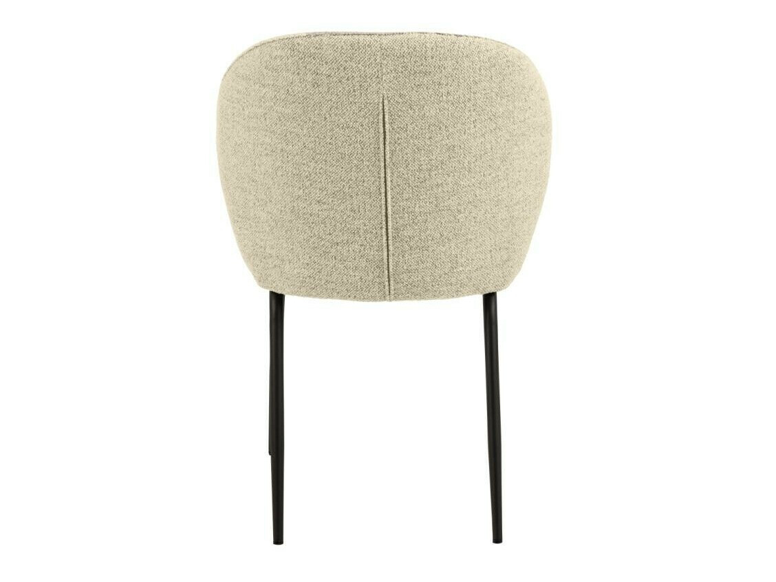 Cadeira Norsica 389 (Creme + Preto)