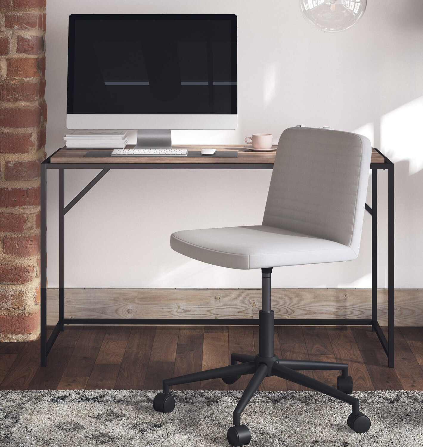 Cadeira de escritório Tulsa 425 (Cinzento)