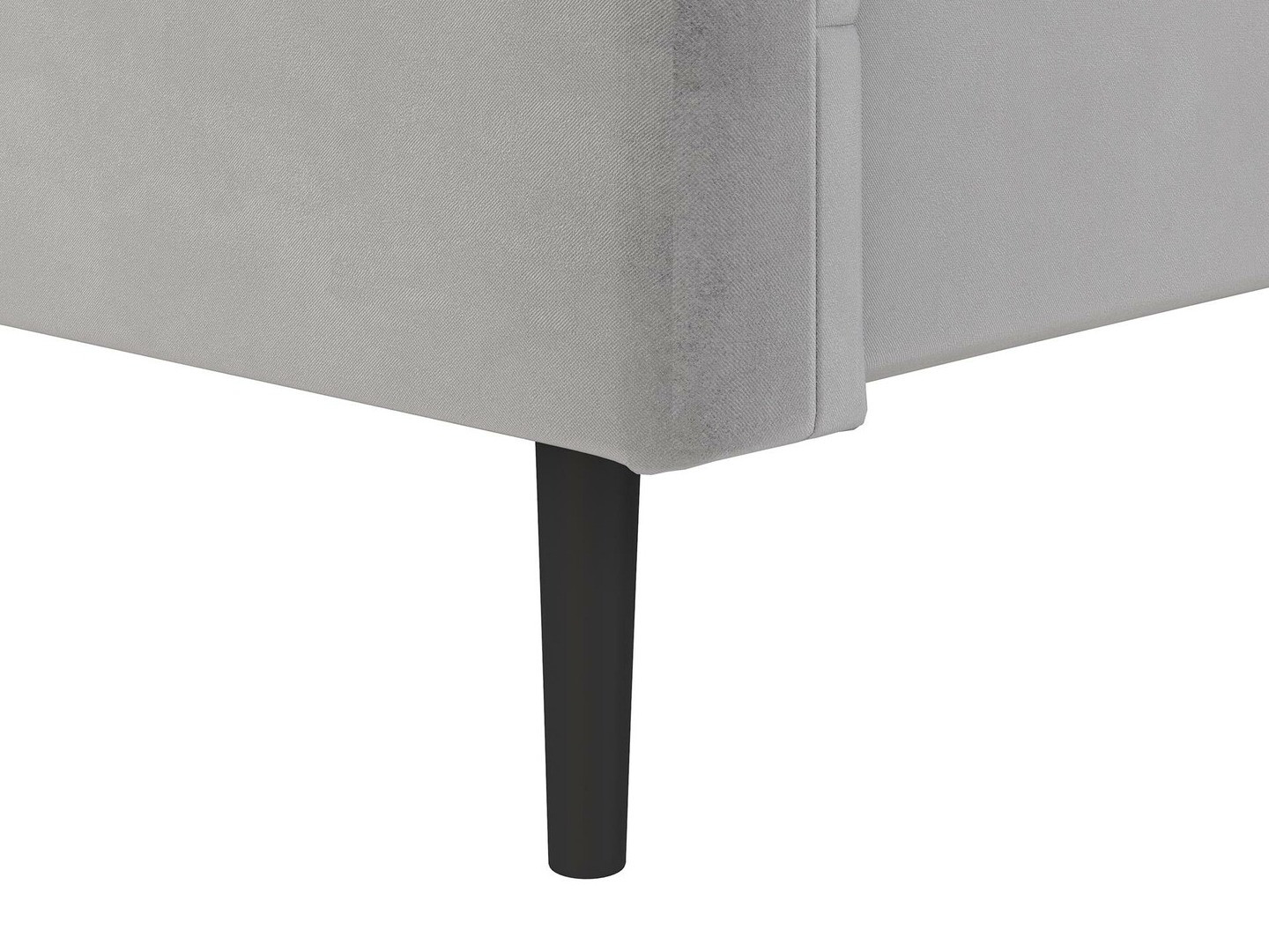 Conjunto de mobiliário com estofo Tulsa 422 (Cinzento claro)