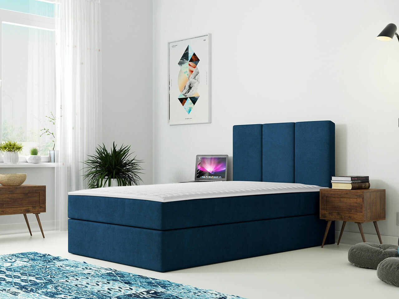 Cama continental Granbury 100 (Manila 26)