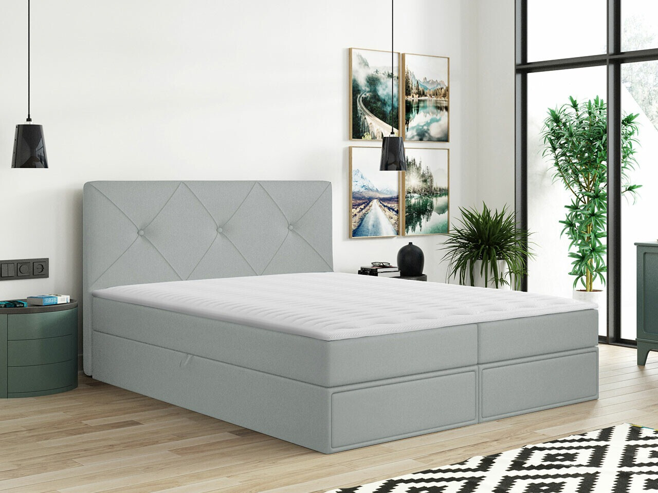 Cama continental Granbury 101 (Manila 14)