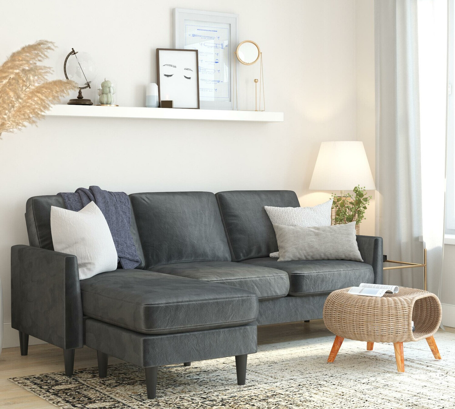 Sofá de canto Tulsa 436