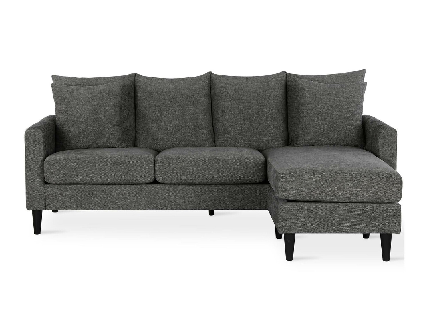 Sofá de canto Tulsa 440 (Cinzento)