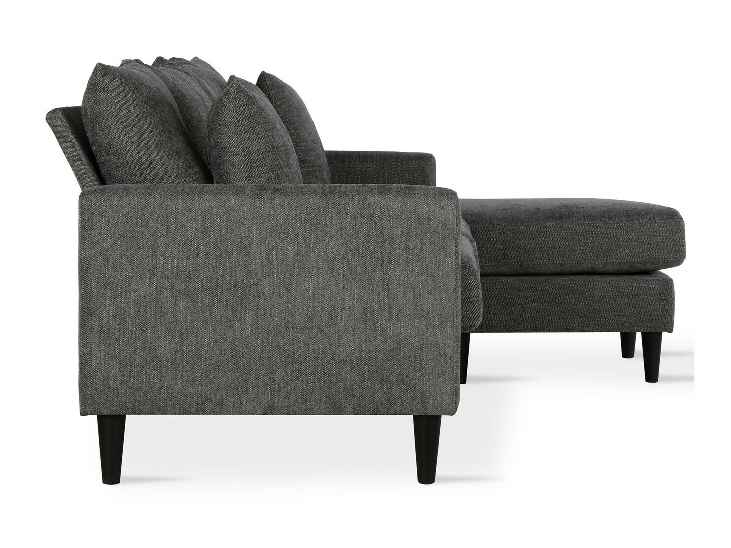 Sofá de canto Tulsa 440 (Cinzento)