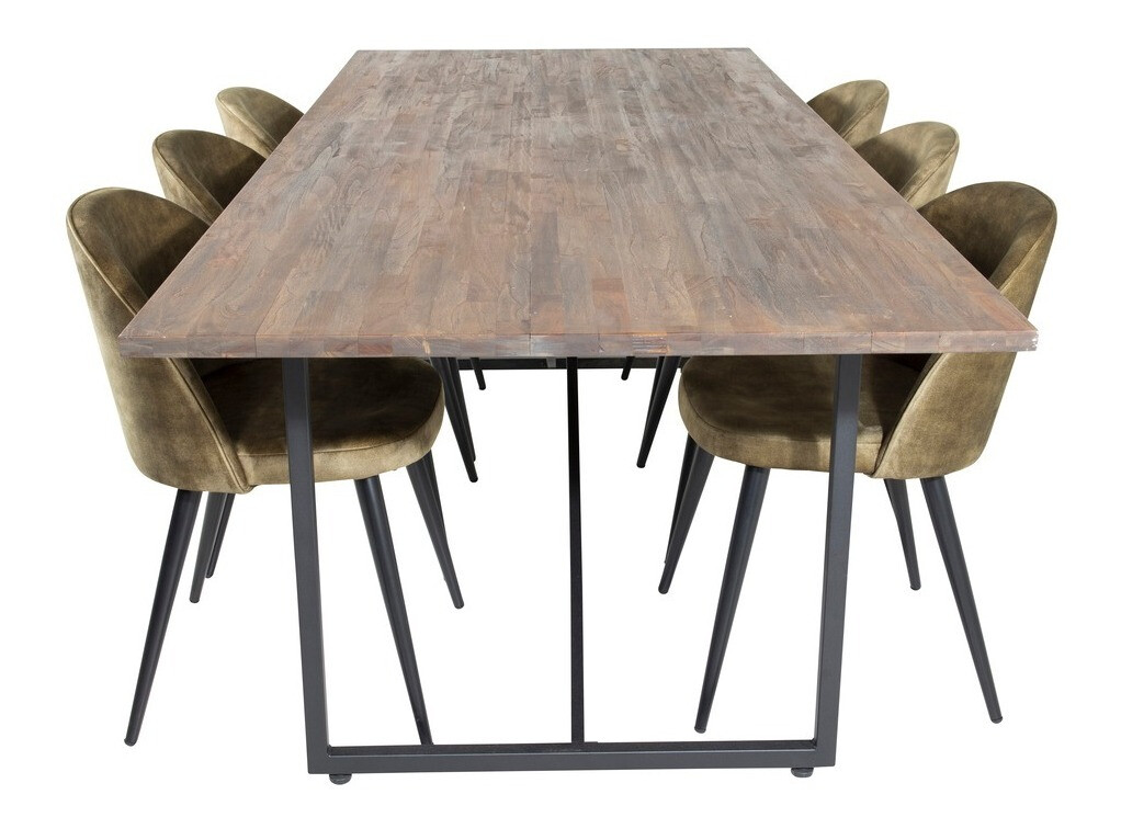 Conjunto para refeições Dallas 1598 (Verde empoeirado)