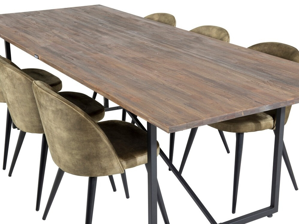 Conjunto para refeições Dallas 1598 (Verde empoeirado)