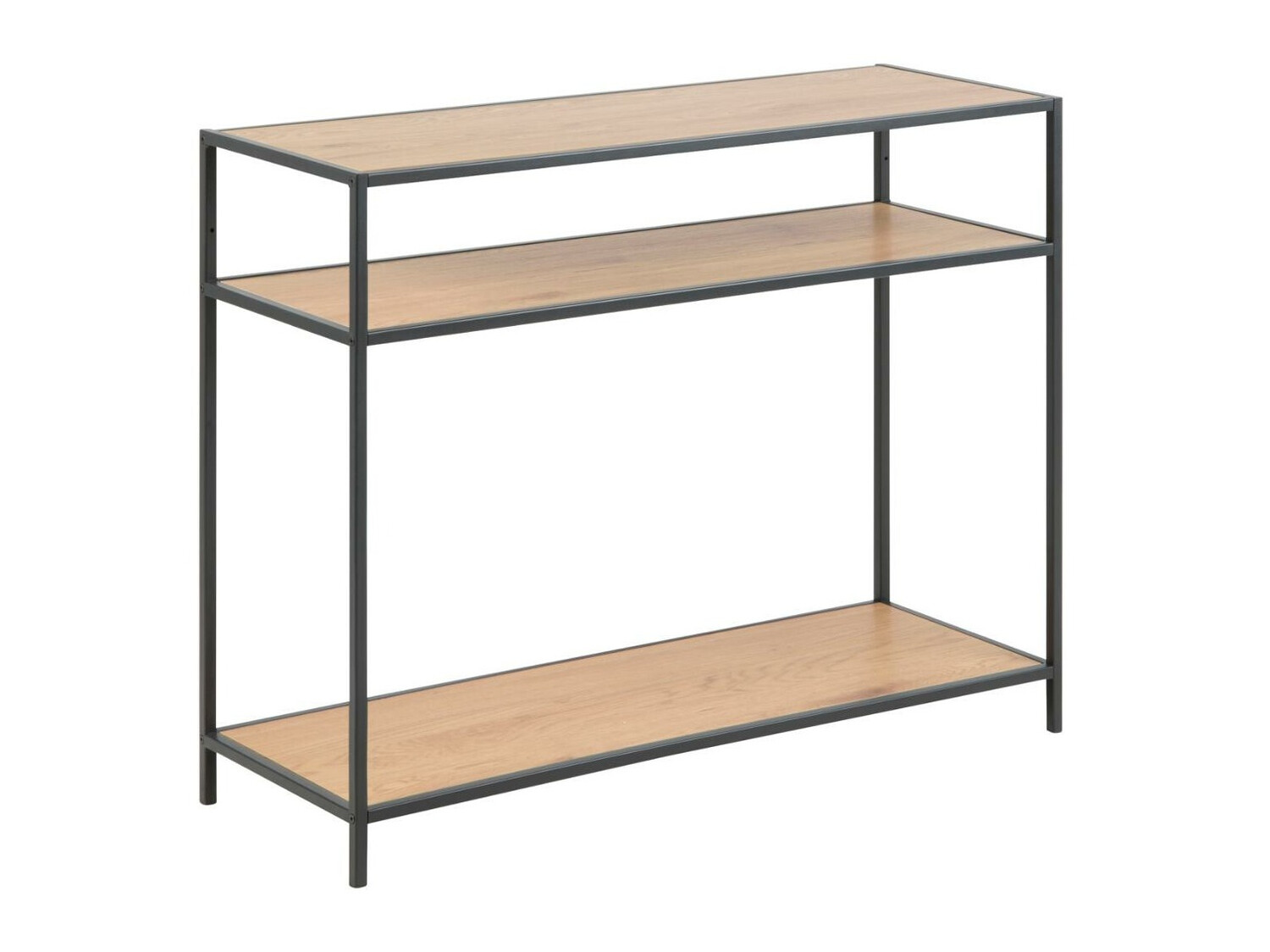 Consola Norsica Sevferi 148 (Carvalho rústico + Preto)