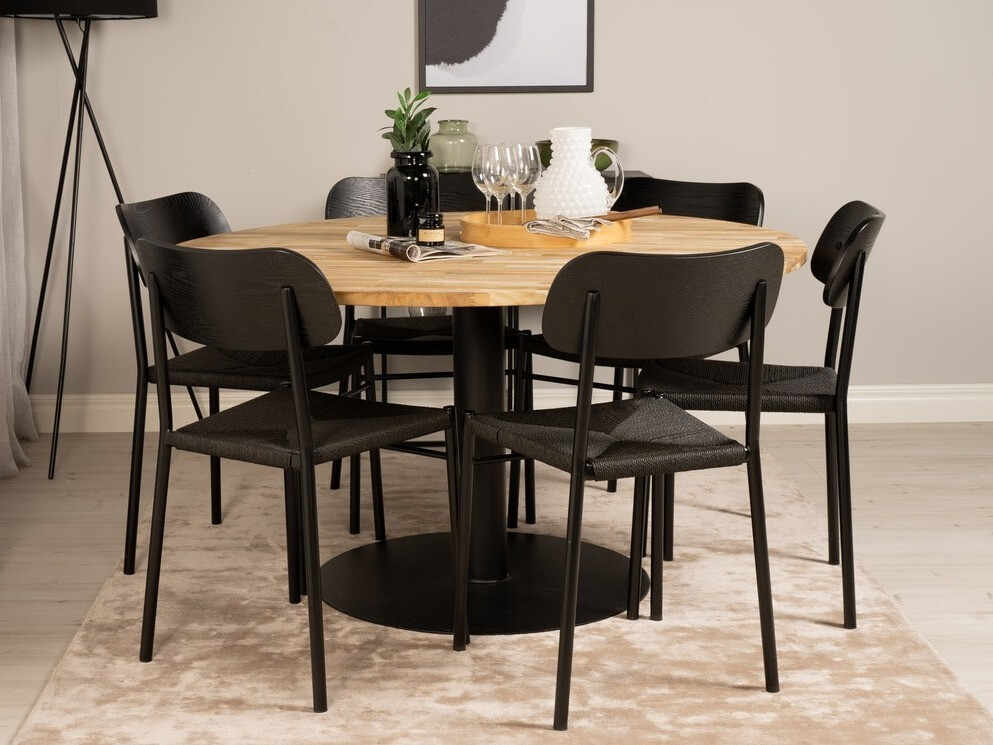 Conjunto para refeições Dallas 1733 (Preto)