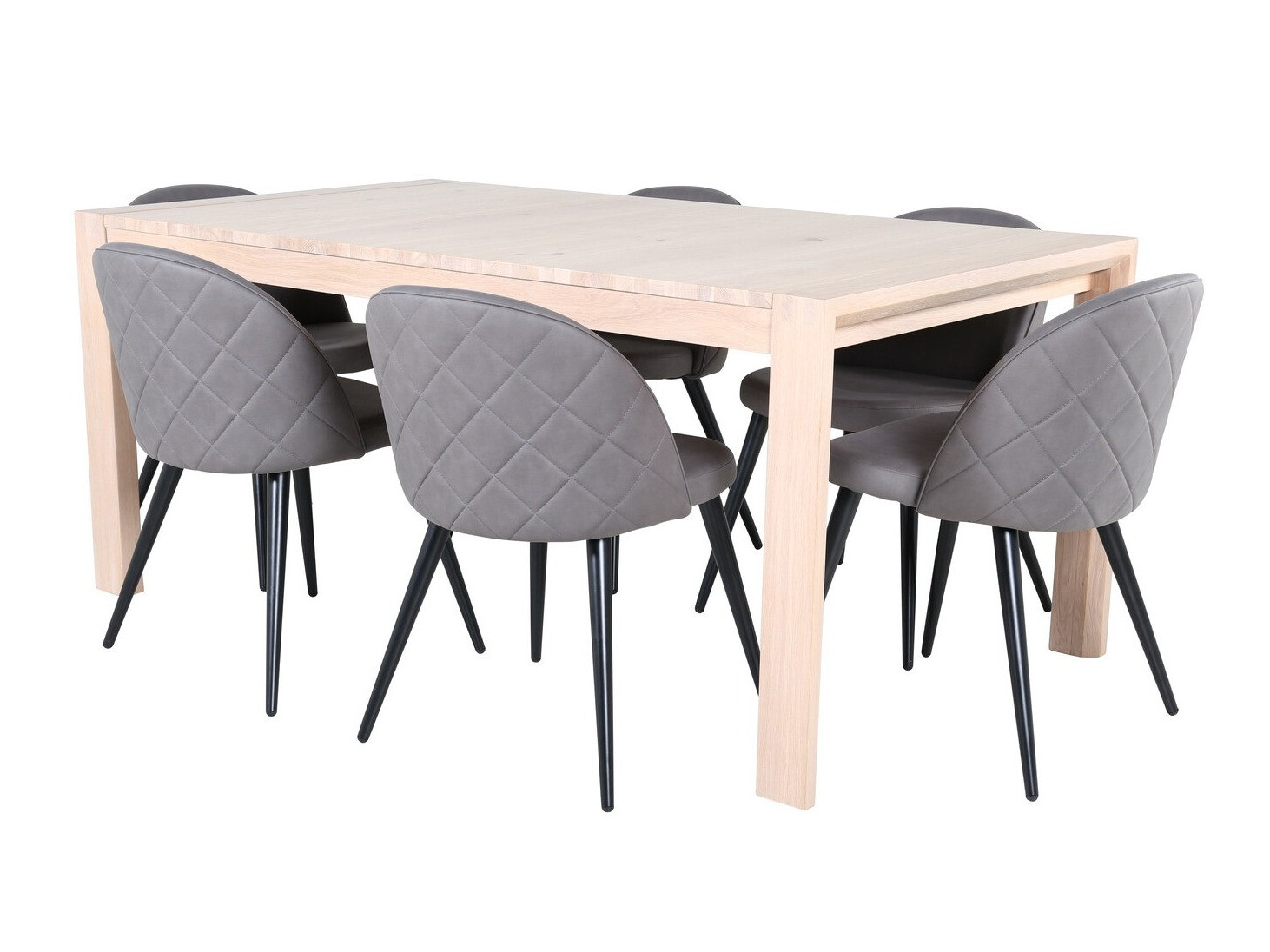 Conjunto para refeições Dallas 2952 (Cinzento + Preto)