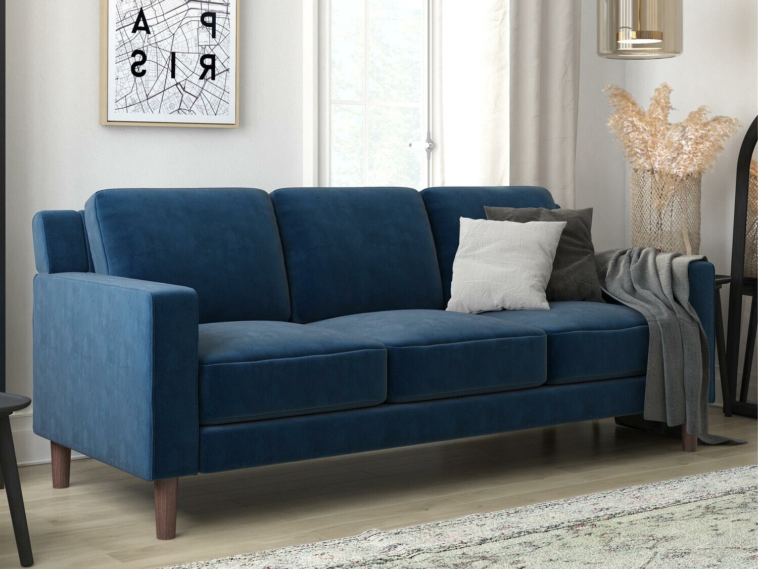 Sofá Tulsa 448 (Azul)