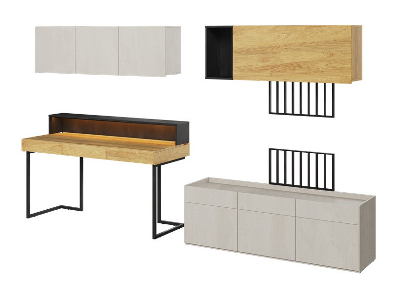 Conjunto de mobiliário Orlbale 148