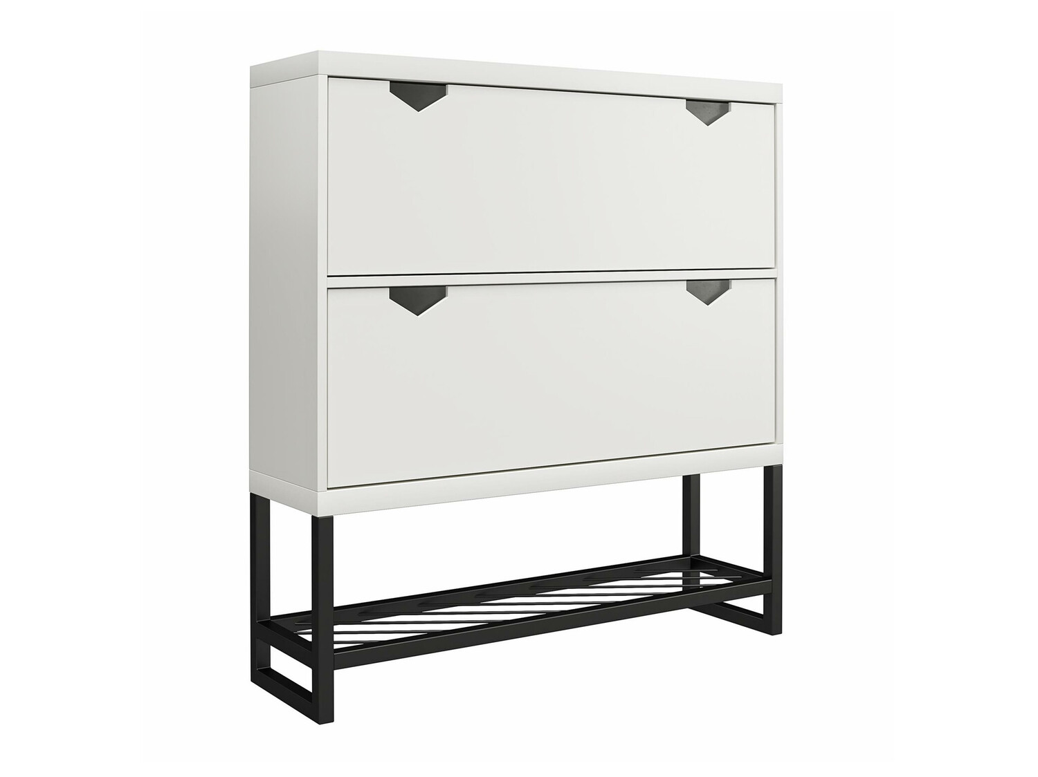 Sapateira CosmoLiving by Cosmopolitan 148 (Branco + Preto)