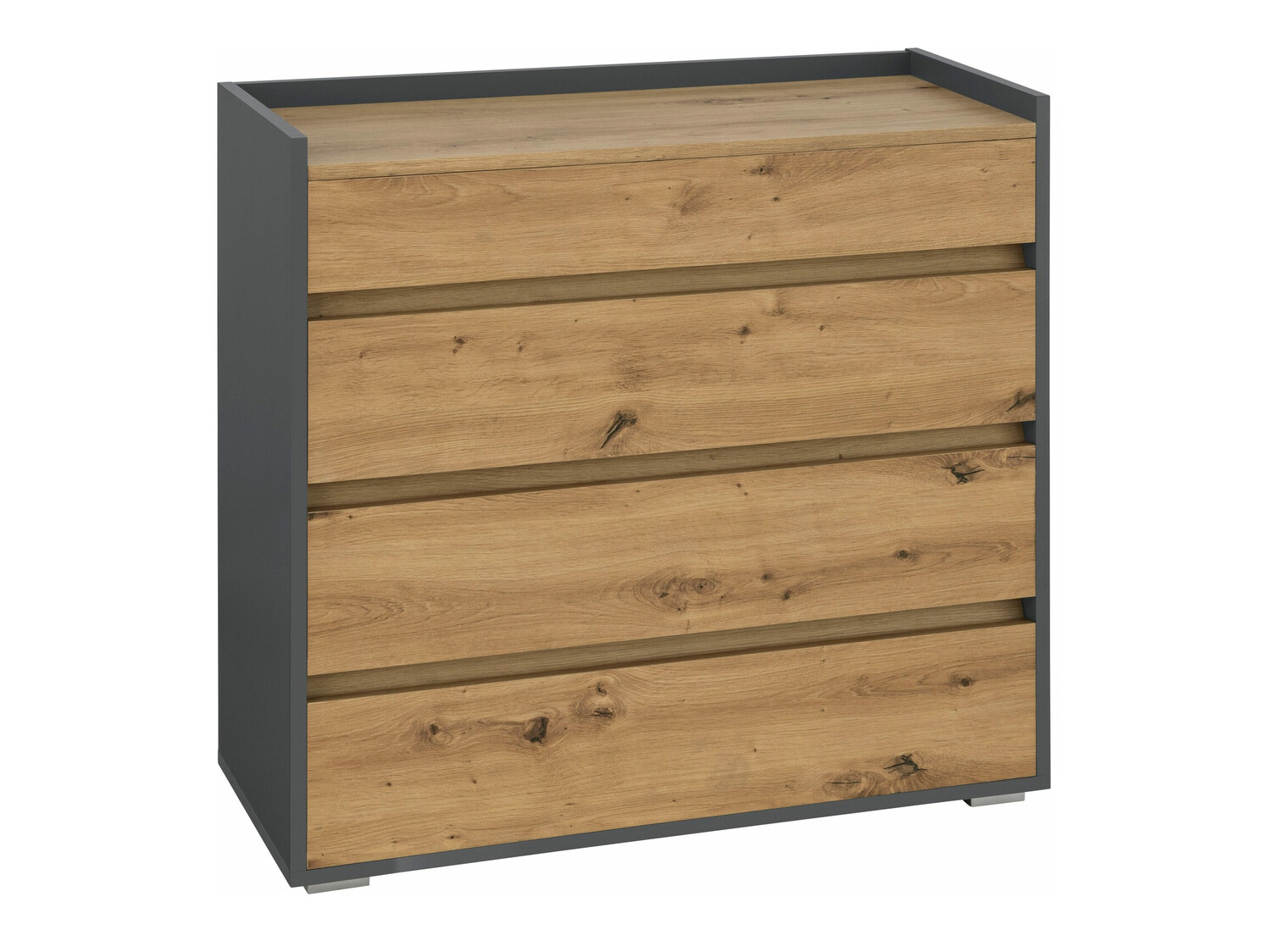 Cómoda Ruvciri 105 (Antracite + Carvalho)