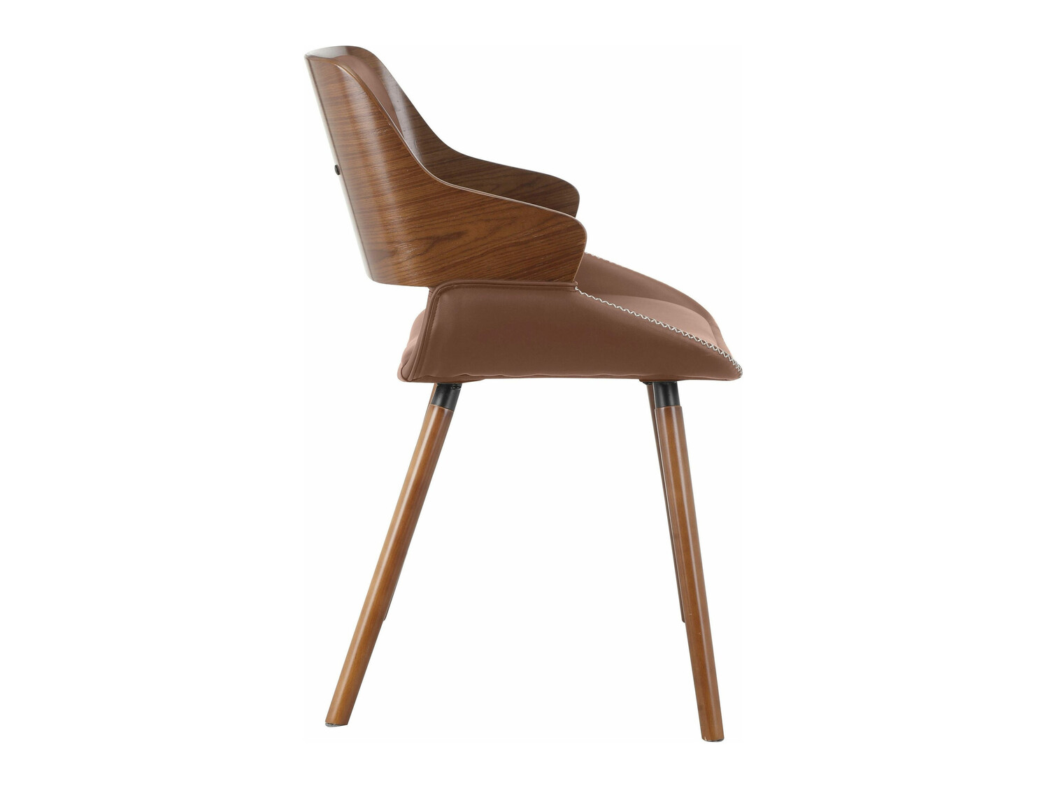 Conjunto de cadeiras Denton 872 (Castanho)