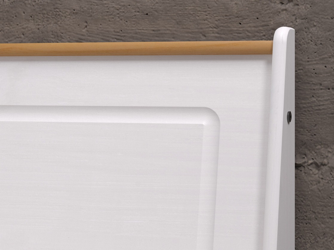 Cantos da cozinha Indianapolis D104 (Branco + Madeira clara)