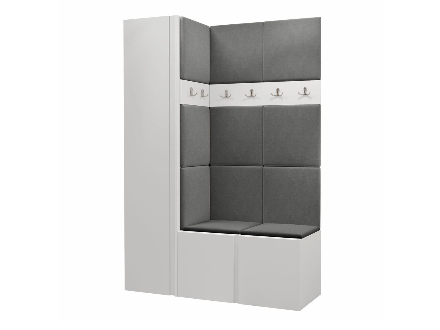 Conjunto para corredor Pinis IX (Branco)