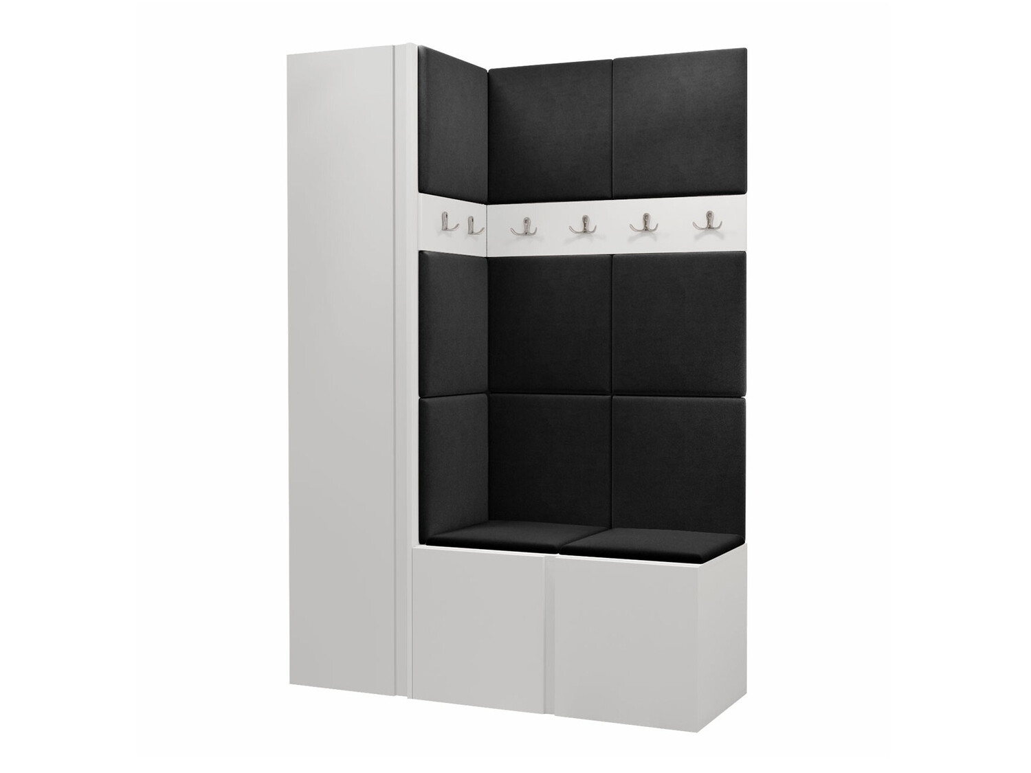 Conjunto para corredor Pinis IX (Branco)