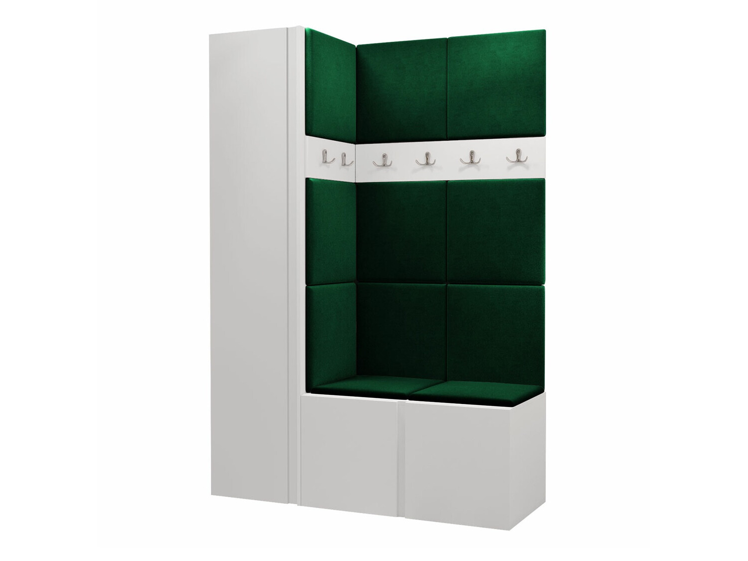 Conjunto para corredor Pinis IX (Branco)