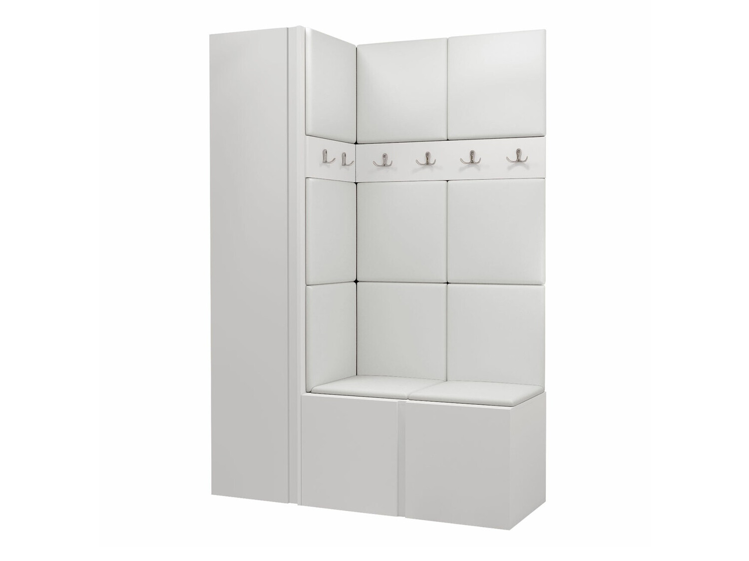 Conjunto para corredor Pinis IX (Branco)