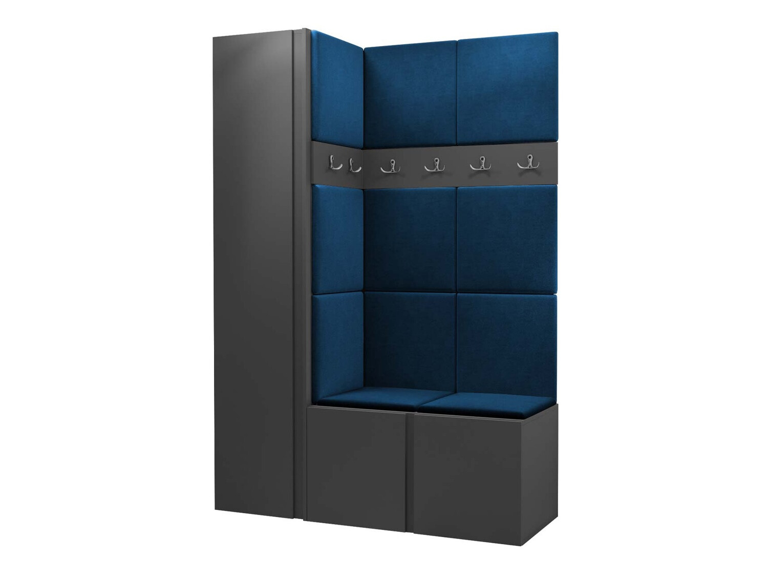 Conjunto para corredor Pinis IX (Grafite)