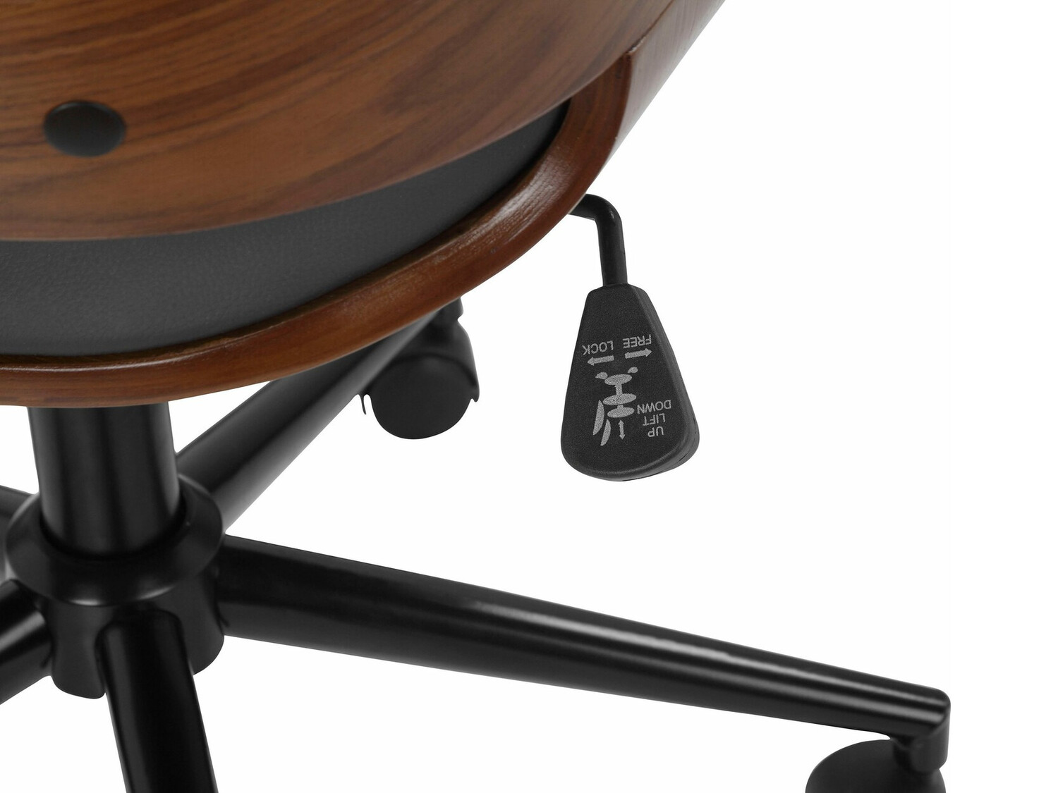 Cadeira de escritório Denton 904 (Preto)