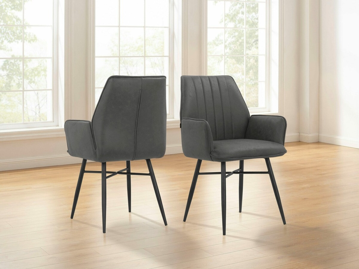 Conjunto de cadeiras Denton 906 (Antracite)