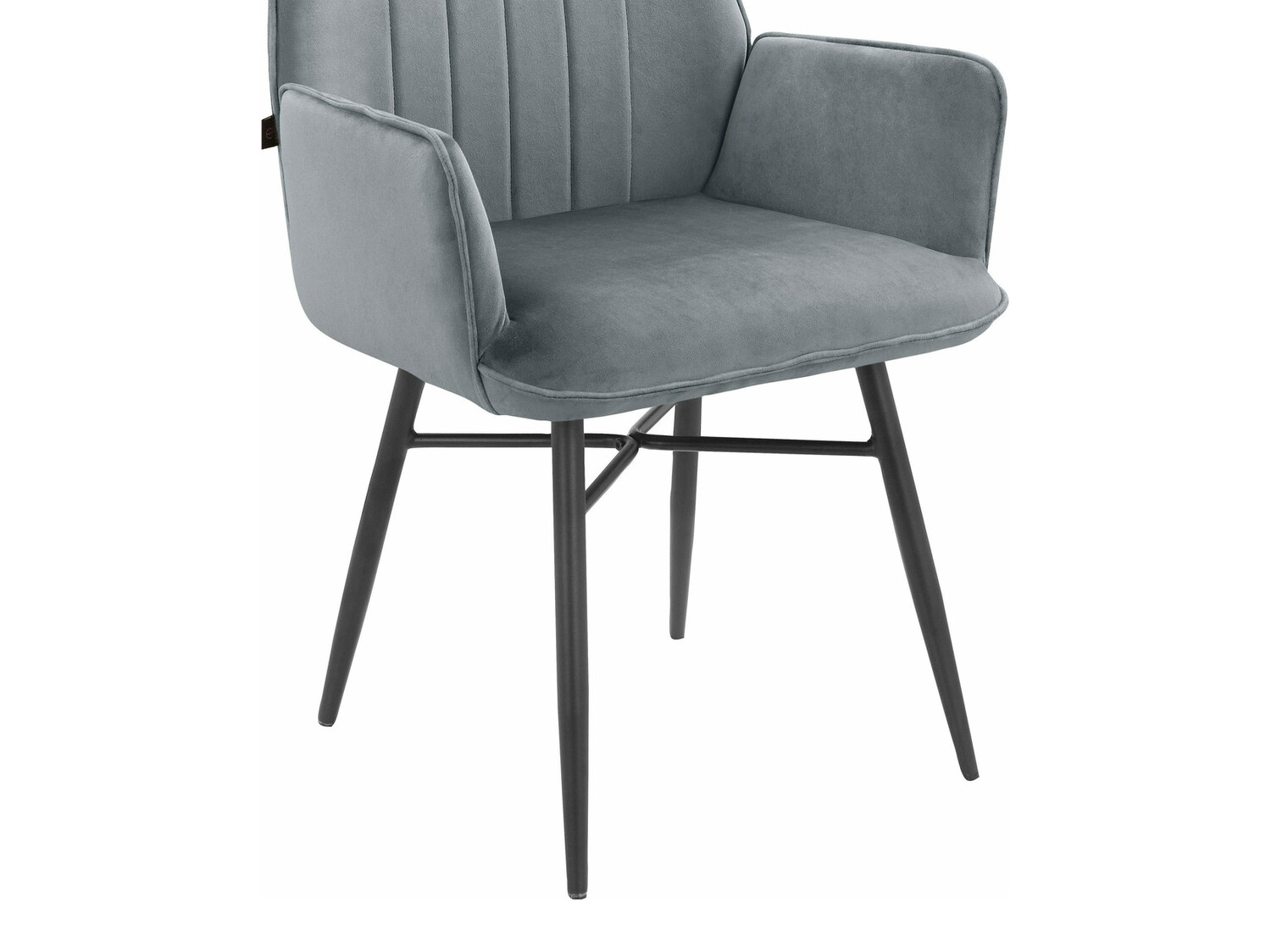 Conjunto de cadeiras Denton 906 (Cinzento)