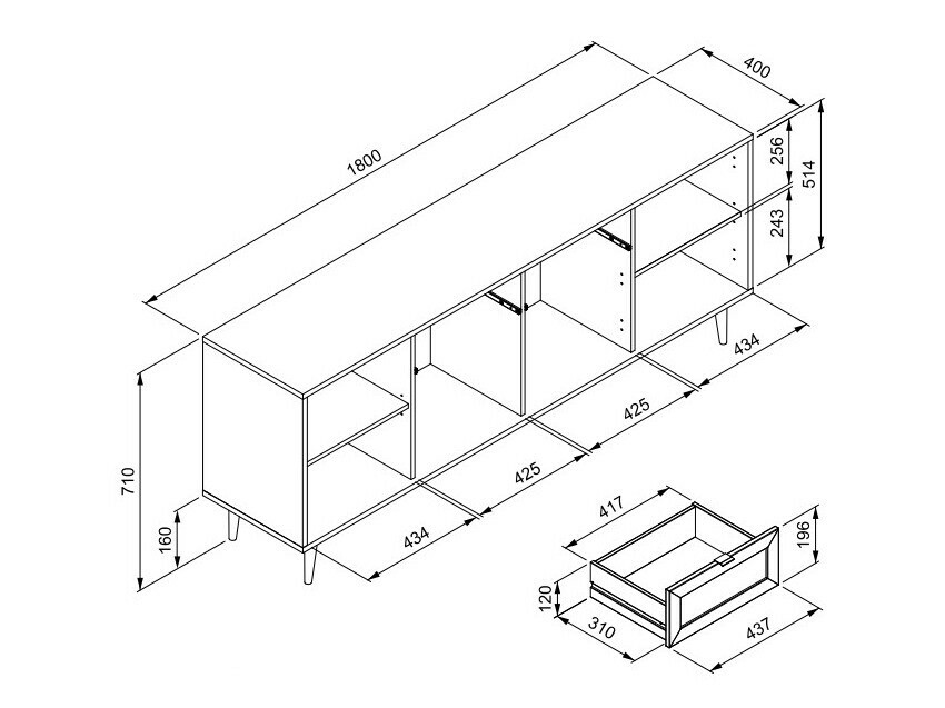 Cómoda Findlay C106