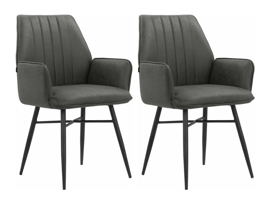 Conjunto de cadeiras Denton 906 (Antracite)