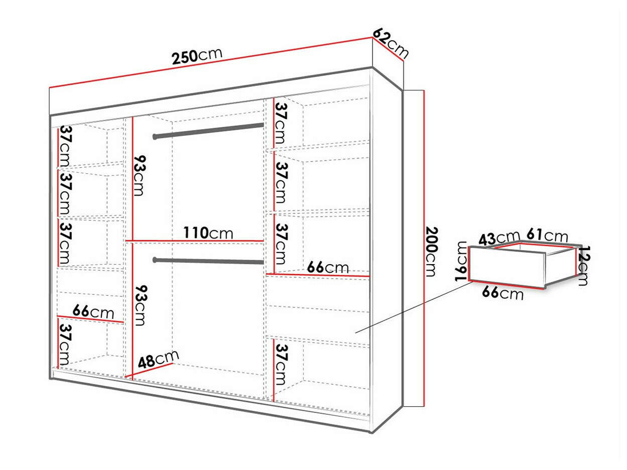 Roupeiro Hartford 285 (Branco)