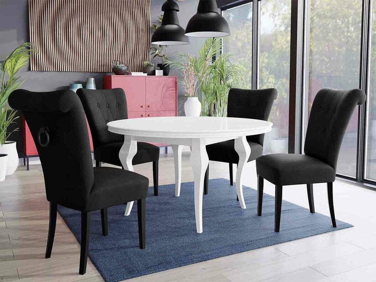 Cadeira Racine 107 (Preto)