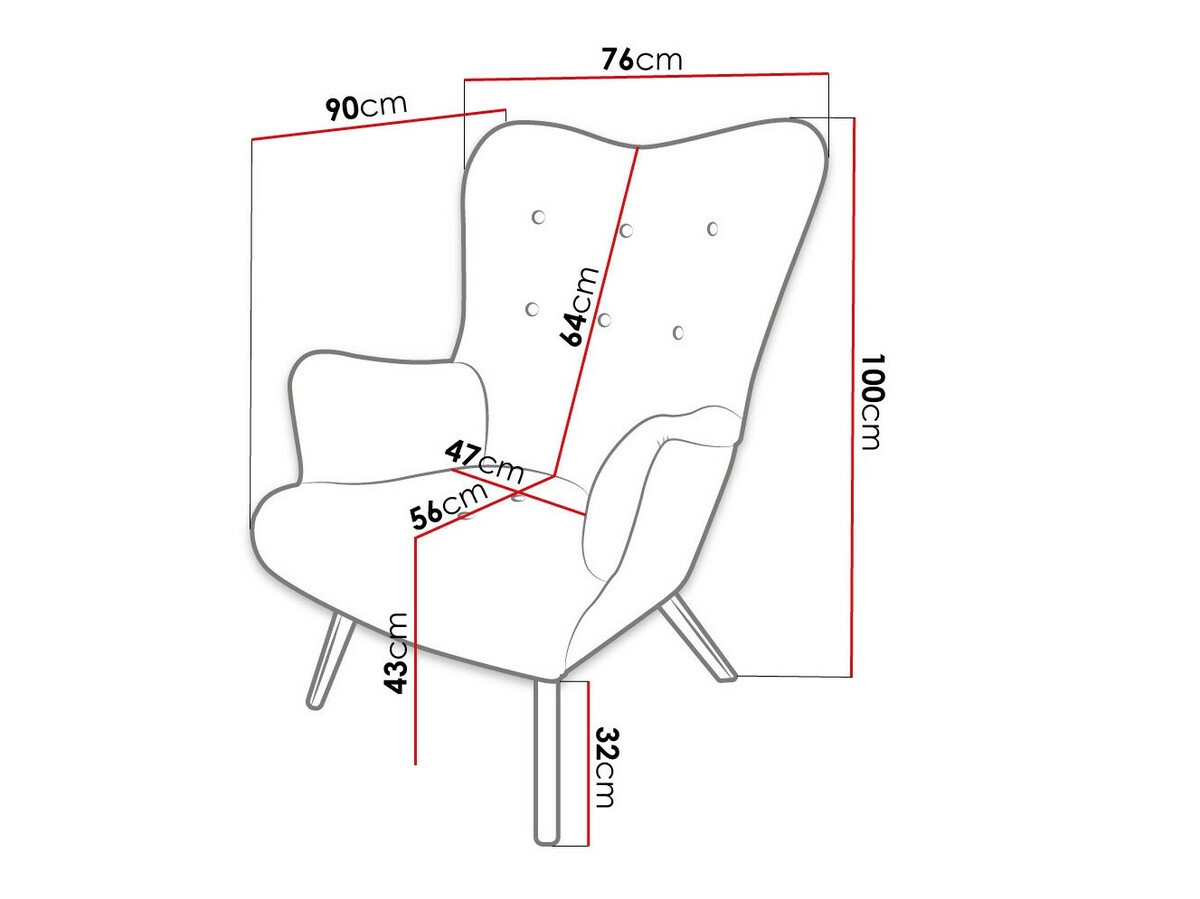 Poltrona Clovis 106 (Baloo 2073)
