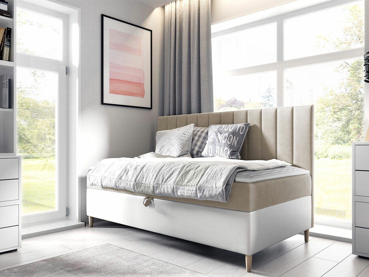 Cama continental Lucus I (Soft 017 + Fresh 1)