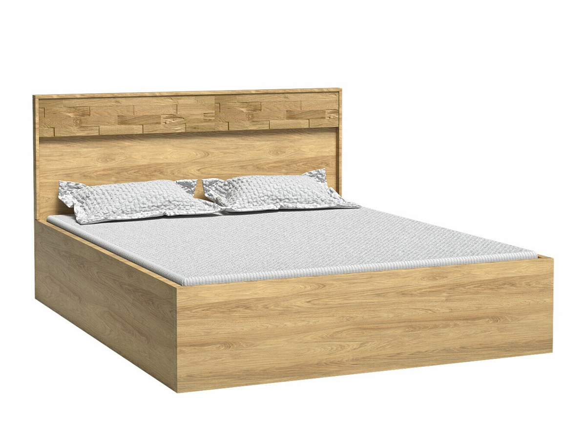 Cama Etrmoni 113 (Madeira clara + Carvalho)