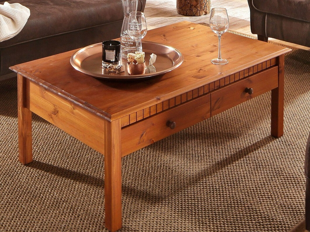 Mesa de centro Cavfelo 102 (Cor de cereja)