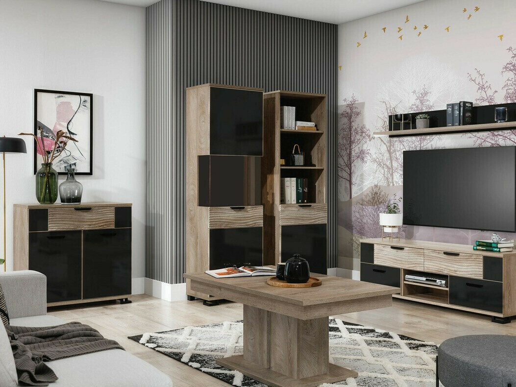 Transforming mesa de centro Nuremi 111 (Carvalho)