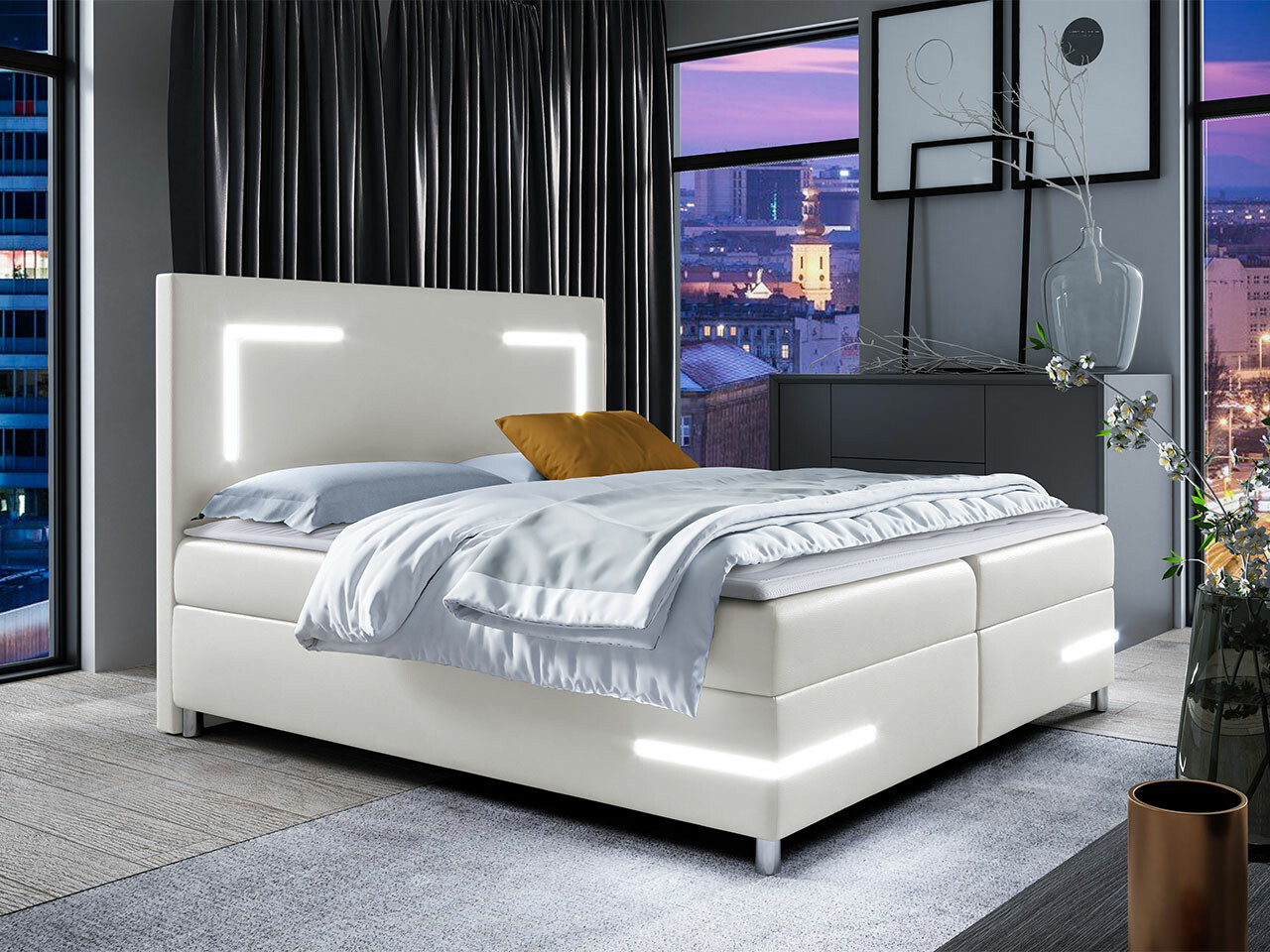 Cama continental Baltimore 173 (Soft 017)