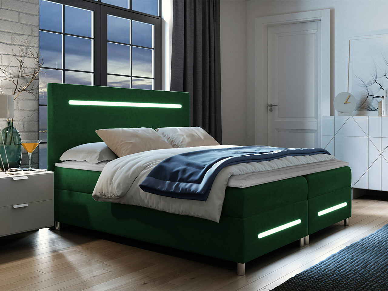 Cama continental Pluvia (Fresh 13)