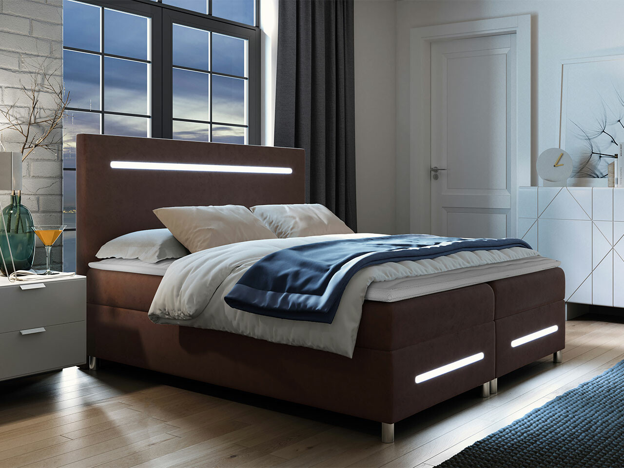 Cama continental Pluvia (Fresh 4)