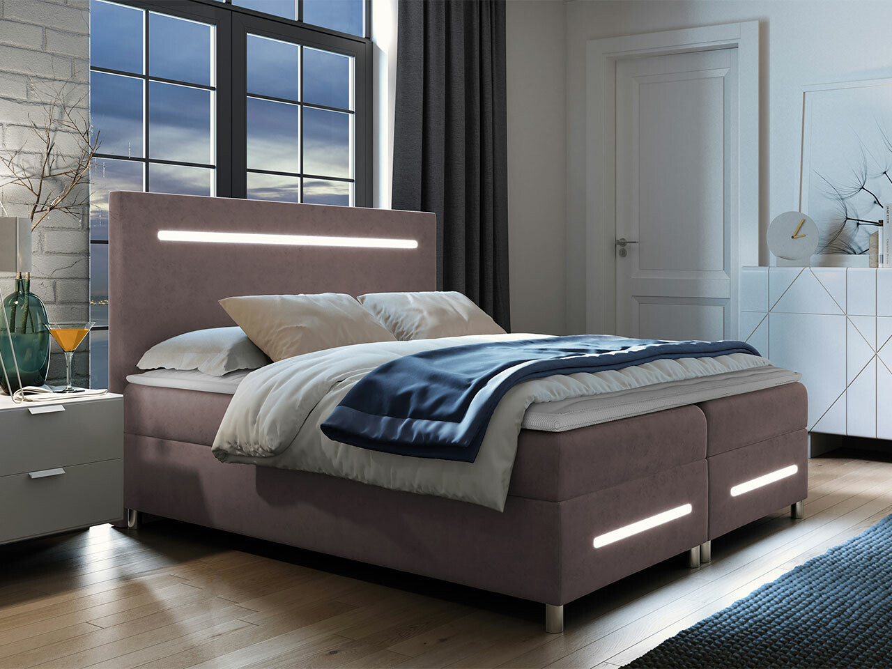 Cama continental Pluvia (Fresh 9)