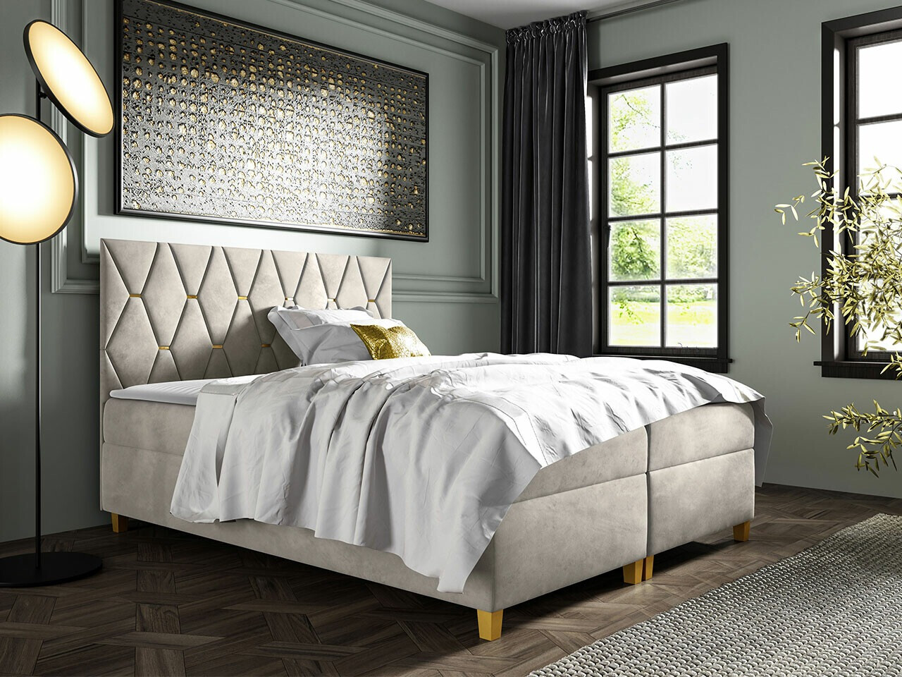 Cama continental Baltimore 176 (Fresh 1)