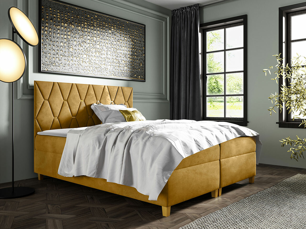Cama continental Baltimore 176 (Fresh 37)