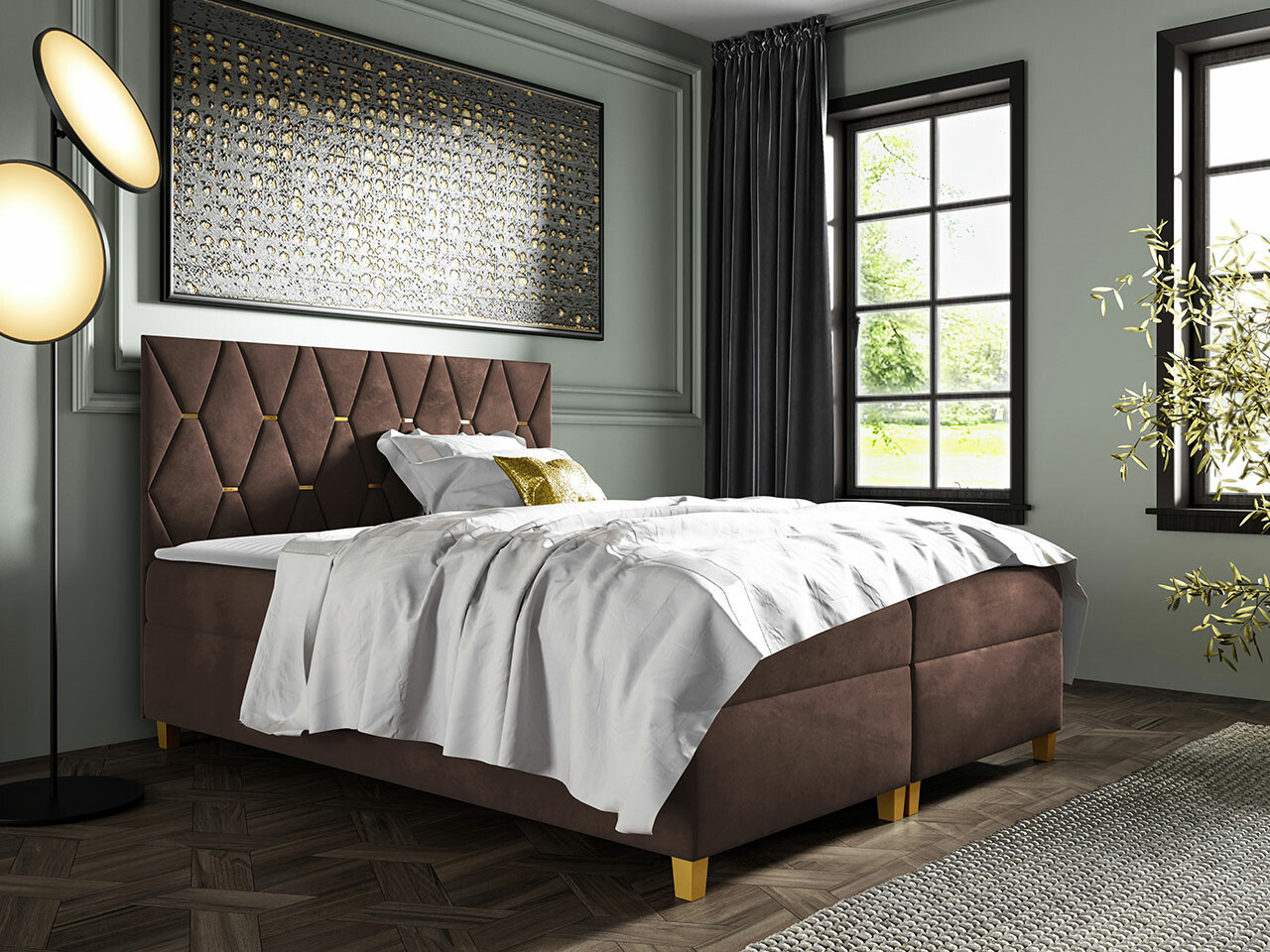 Cama continental Baltimore 176 (Fresh 4)
