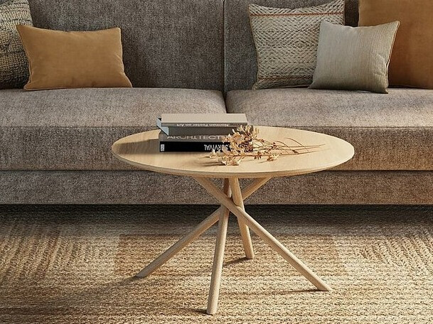 Mesa para revistas Springfield 238 (Castanho claro)