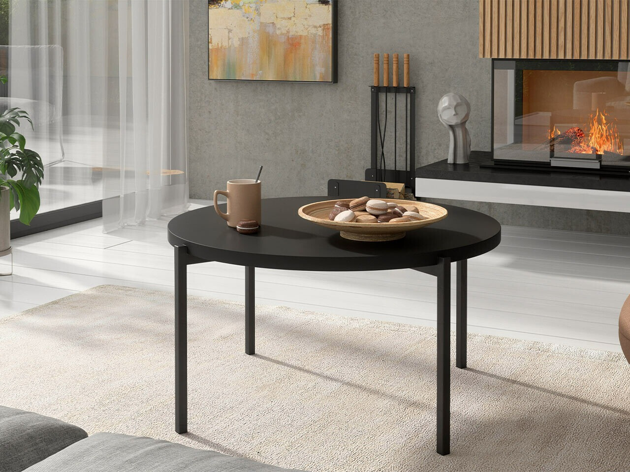 Mesa de centro Providence 176 (Preto)