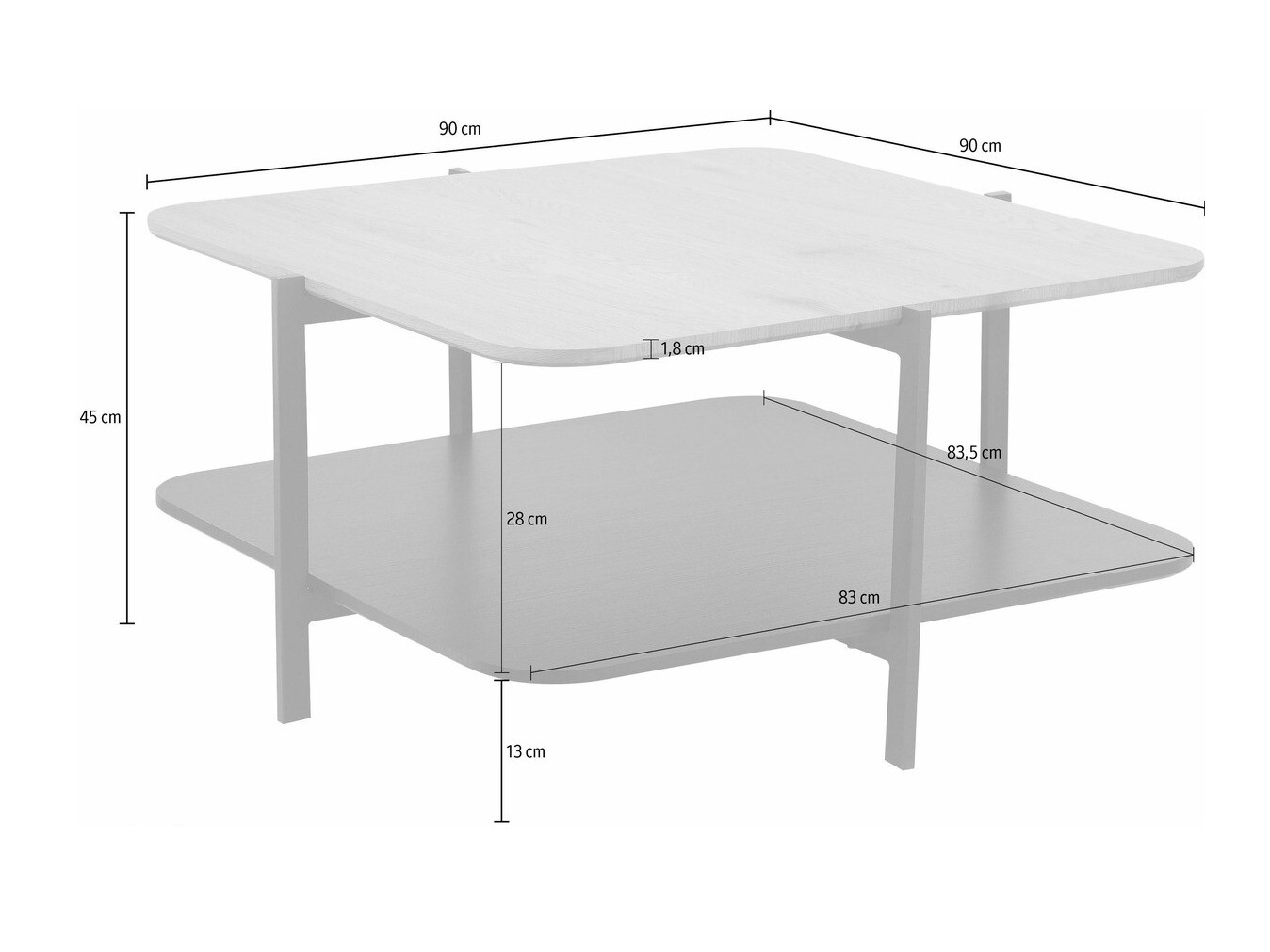 Mesa de centro Denton 935