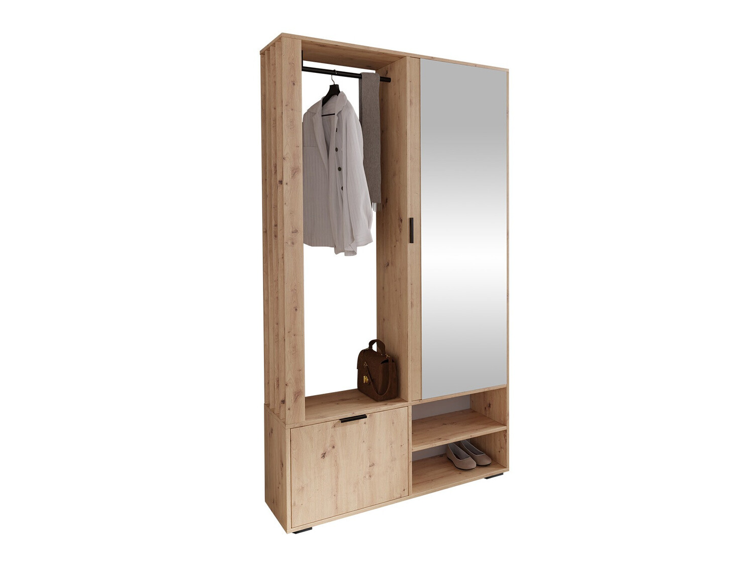 Conjunto para corredor Vinea (Carvalho Artisan)