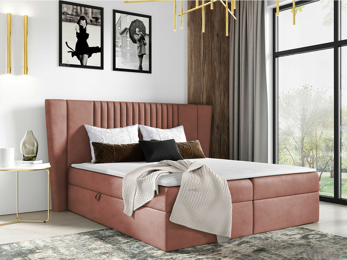 Cama continental Baltimore 184 (Magic Velvet 2258)