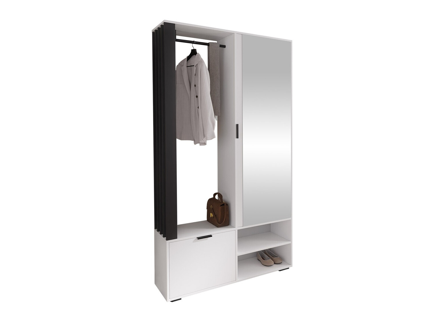 Conjunto para corredor Vinea (Branco + Preto)