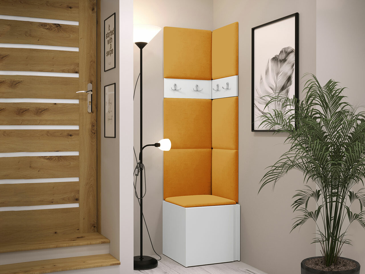 Conjunto para corredor Hartford 347 (Branco)